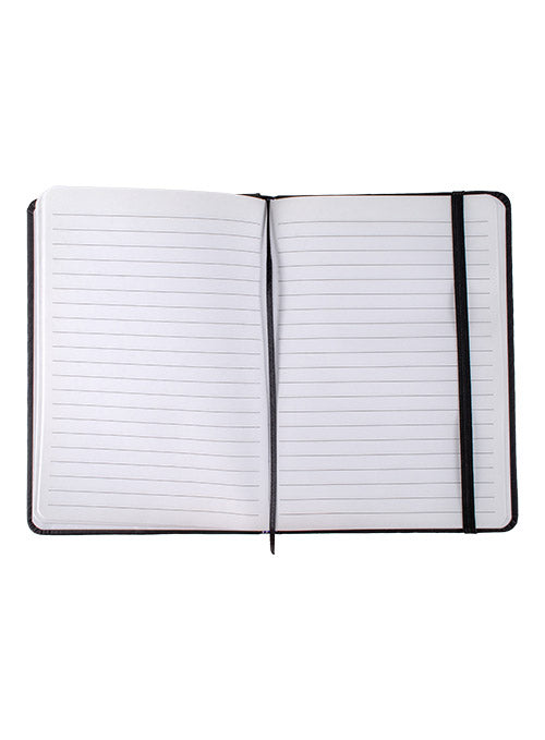 Journal Book In Black & White - Open Page View