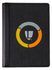 Refillable Journal In Black - Front View