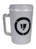 34 Oz. Thermo Insulated Mug In Grey - Front View