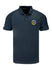 Men's Levelwear Polo In Black - Front View